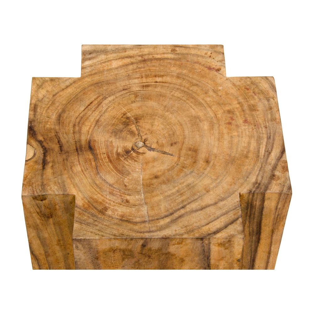 Haru Side Table, Teak by NOIR