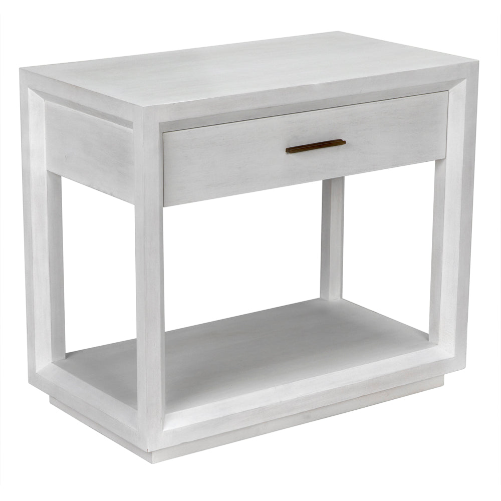 Antony Side Table, White Wash by NOIR