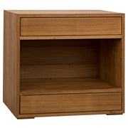 SL05 Side Table, Gold Teak by NOIR