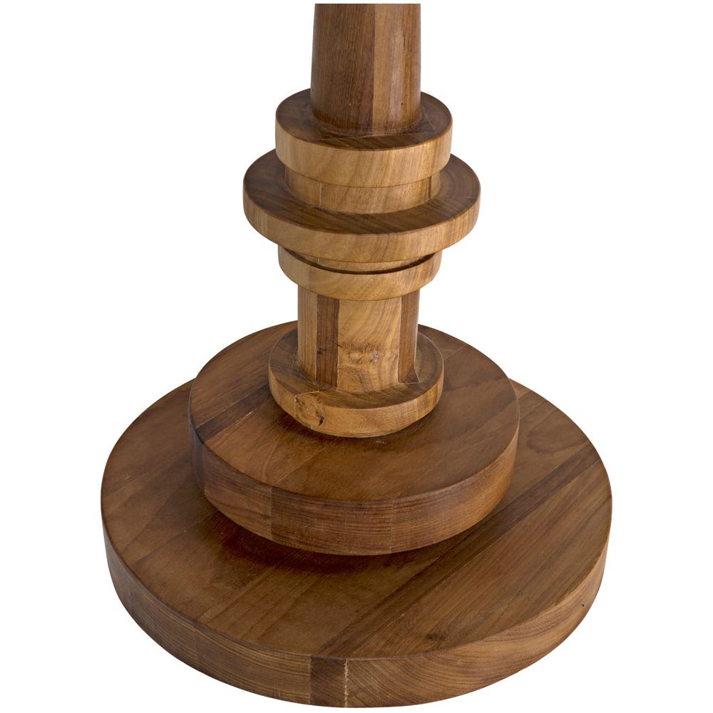 Comodo Side Table, Gold Teak by NOIR