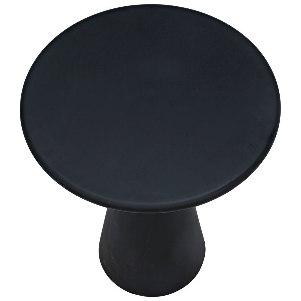 Idiom Side Table, Black Iron by NOIR