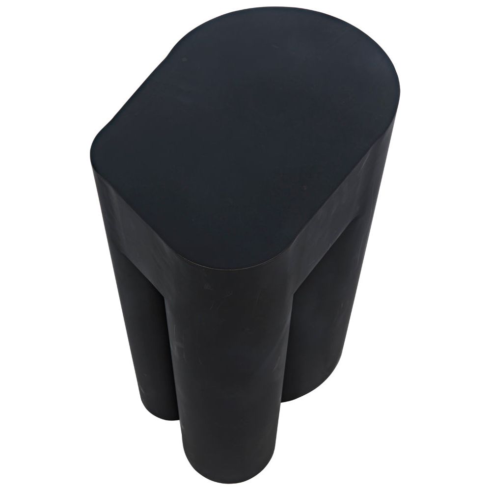 Blair Side Table, Black Iron by NOIR