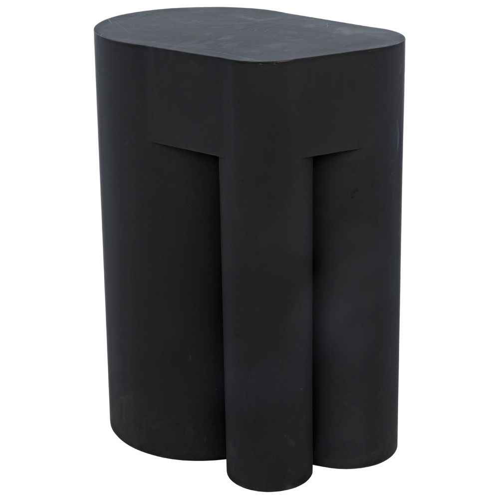 Blair Side Table, Black Iron by NOIR
