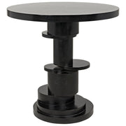 Hugo Side Table, Hand Rubbed Black by NOIR