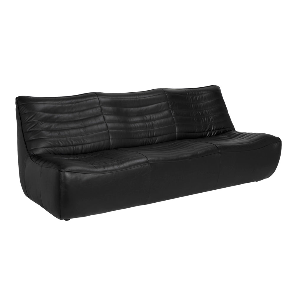 McClain 3 Seater, Black by NOIR