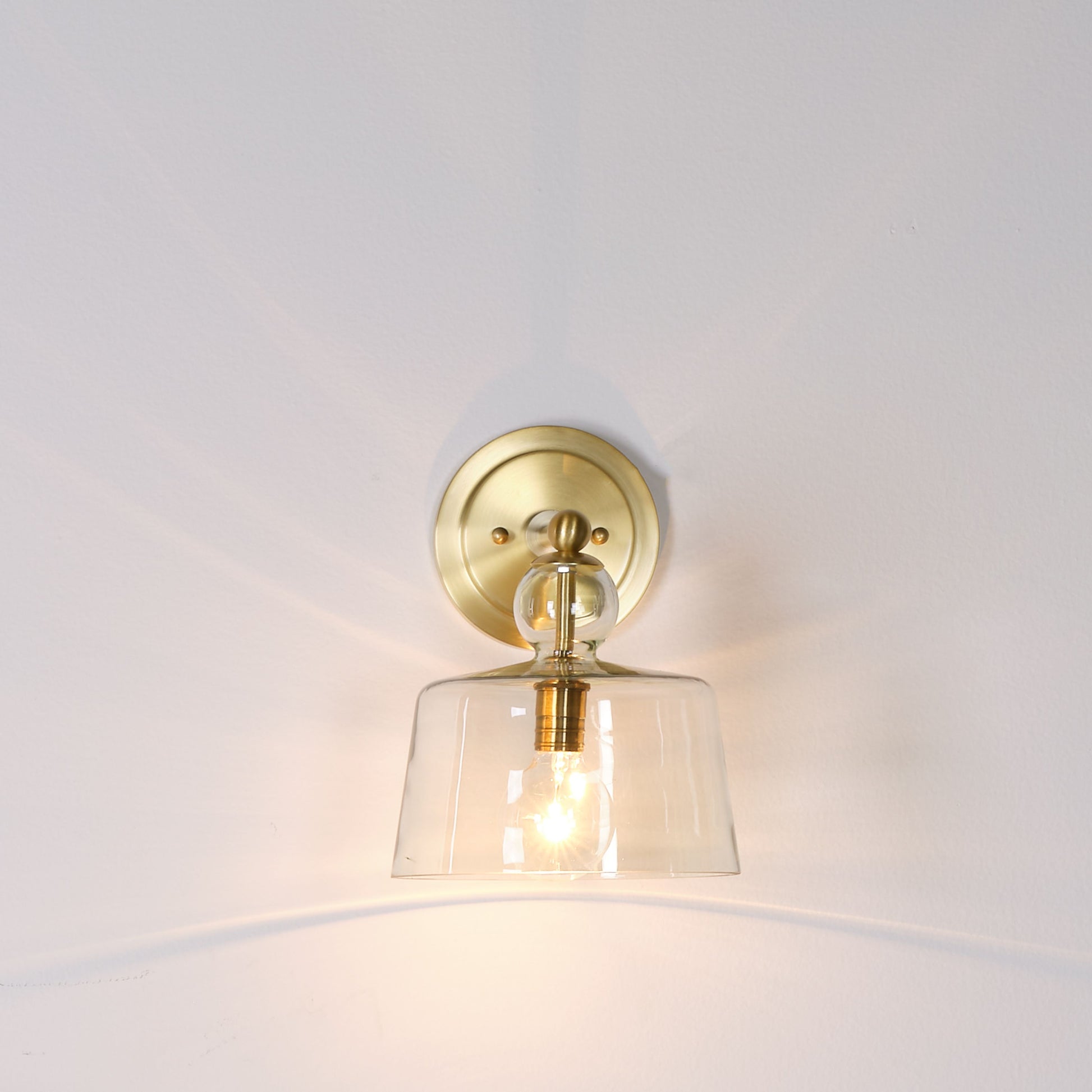 Hudson Glass Wall Sconce by Jamie Young