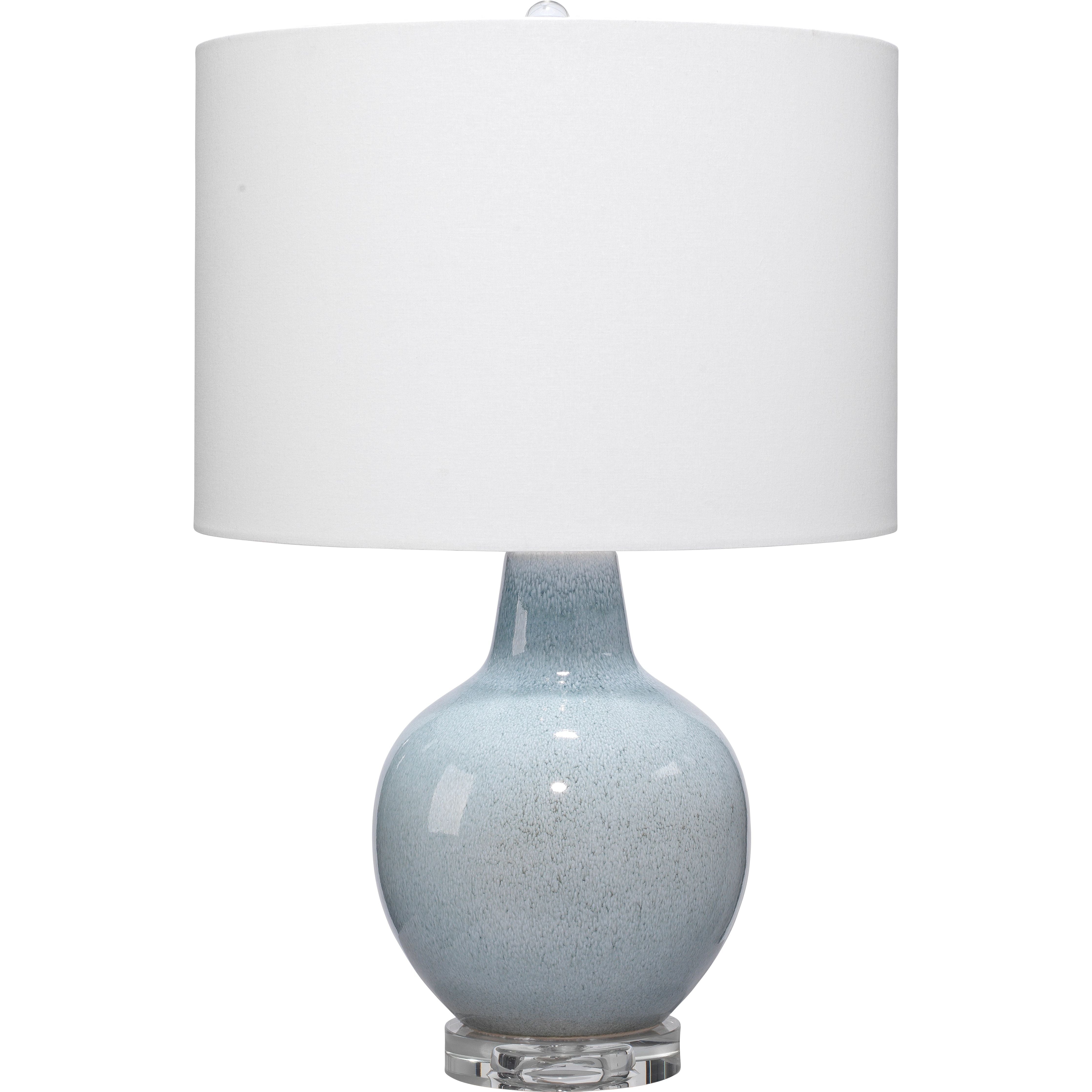 Aubrey Ceramic Table Lamp, Blue by Jamie Young