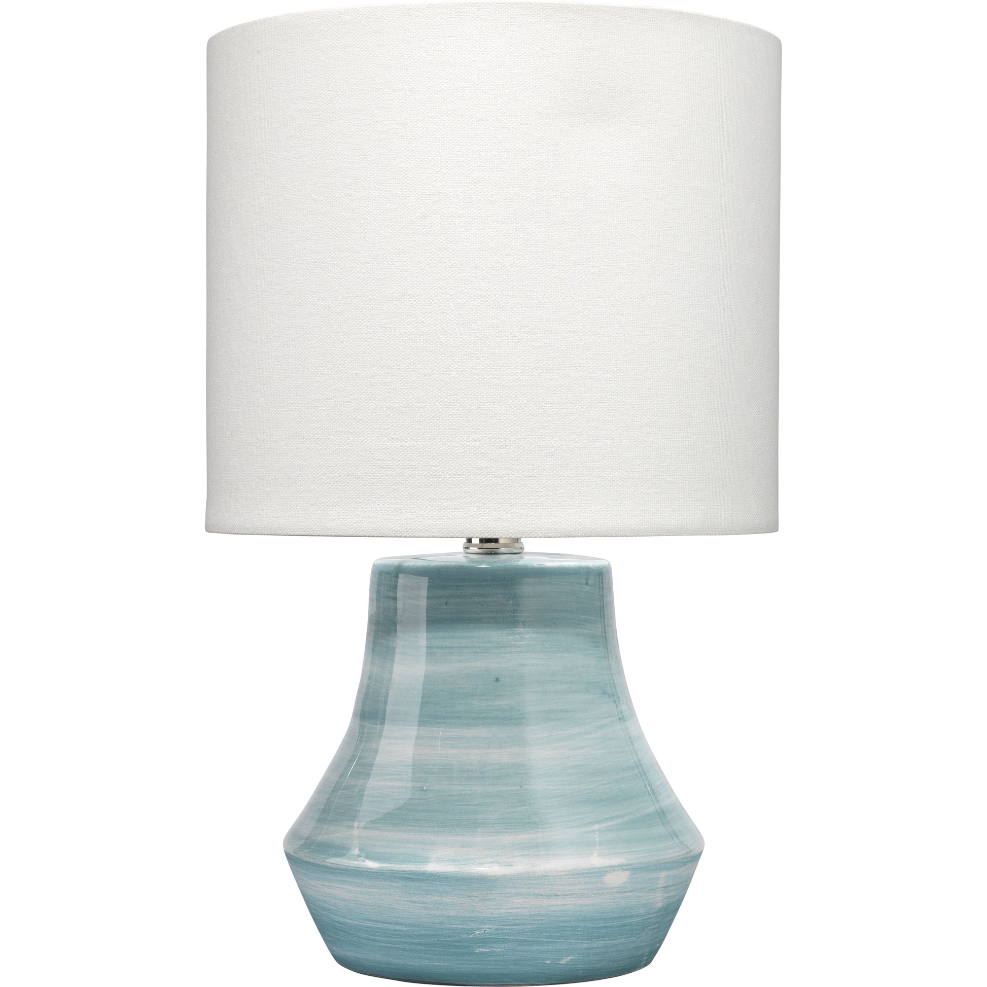 Cottage Ceramic Table Lamp, Blue by Jamie Young
