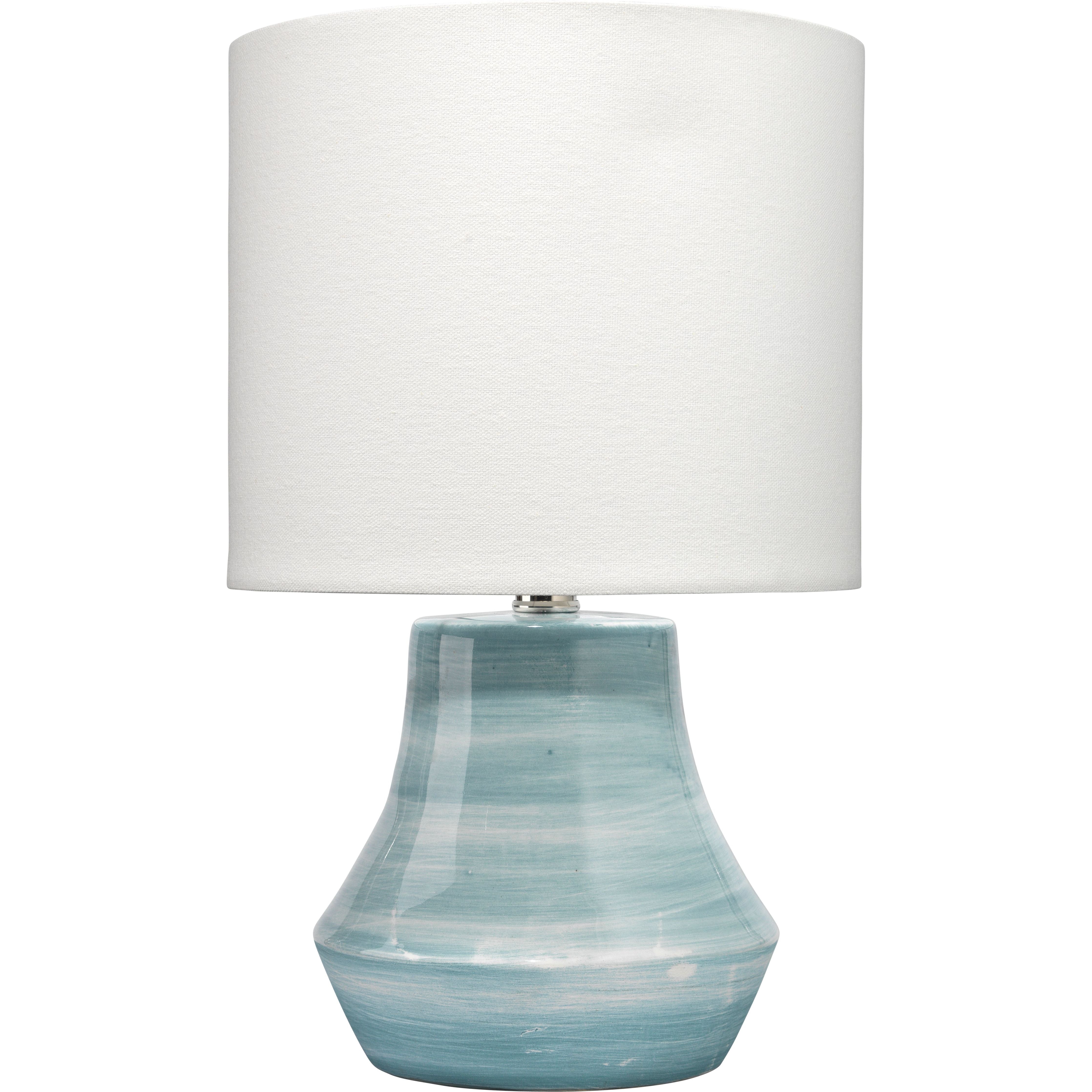 Cottage Ceramic Table Lamp, Blue by Jamie Young