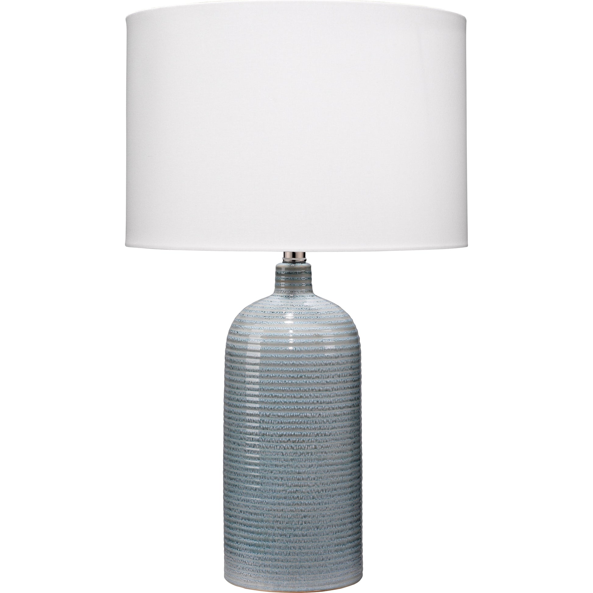 Declan Ceramic Table Lamp, Blue by Jamie Young