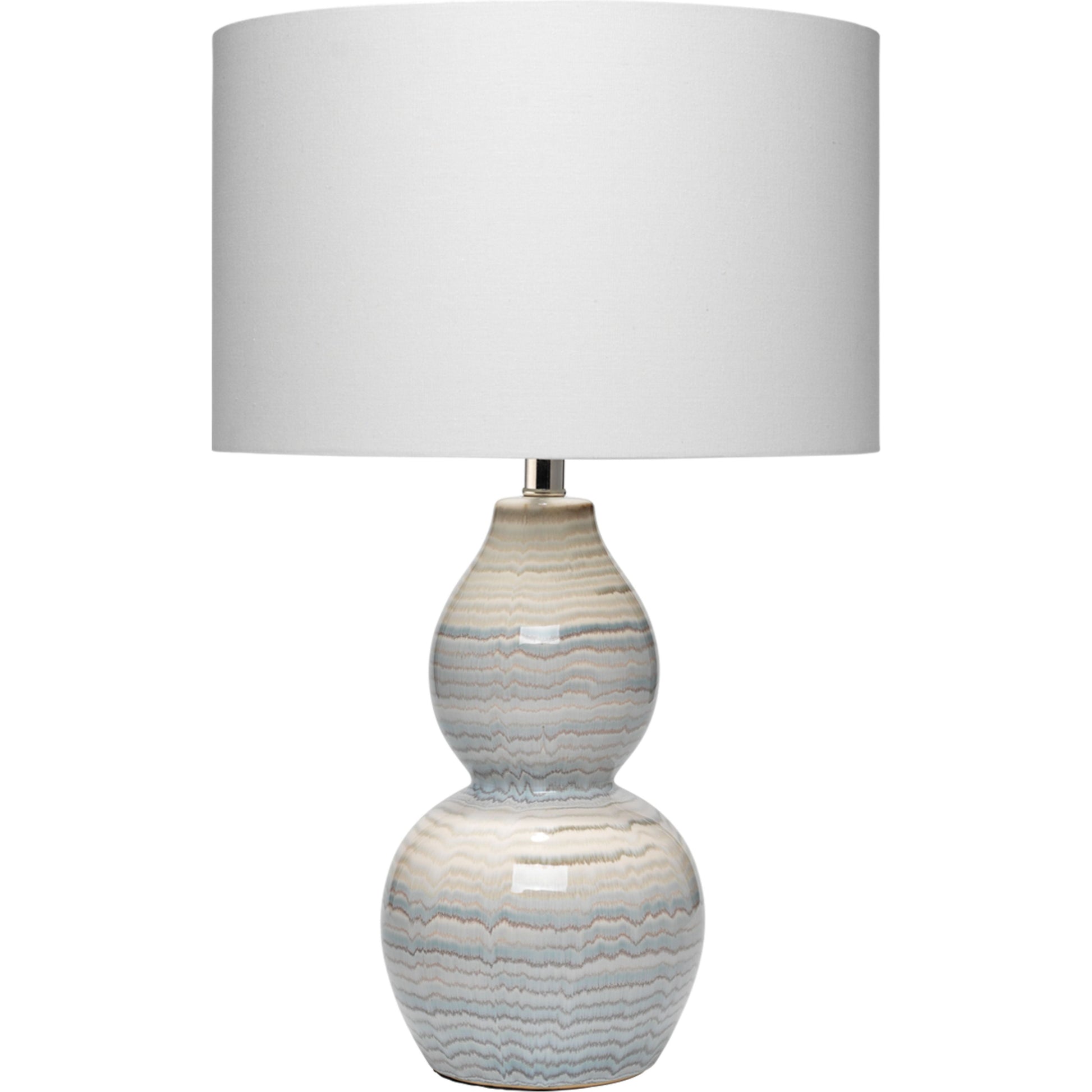 Catalina Ceramic Wave Table Lamp by Jamie Young