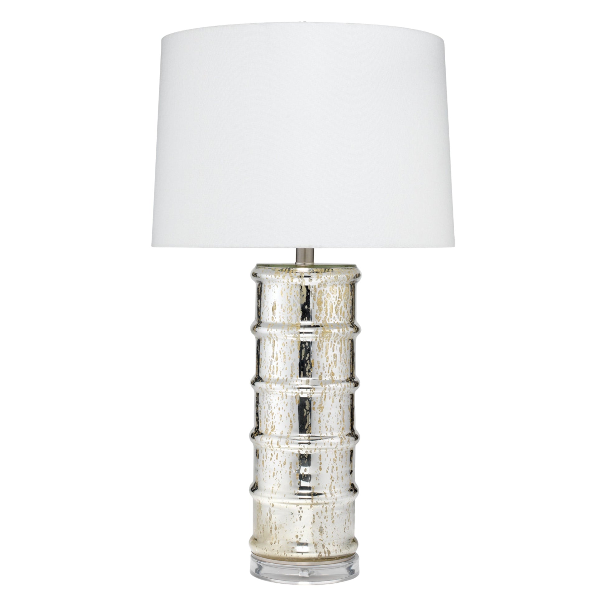 Irene Glass Table Lamp, Silver by Jamie Young