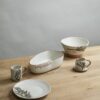 Evergreen Serving Bowl 10"x 5.5" by Ivory & Olive