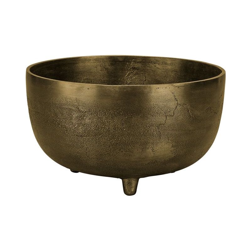 Relic Metal Footed Decorative Bowl by Jamie Young