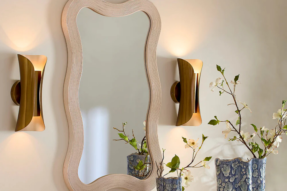Design Details We’re Loving Right Now: Curves, Warm Tones &amp; Lighting That Finishes the Space