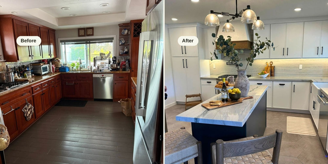 Dana Point Kitchen: demo to done in three weeks