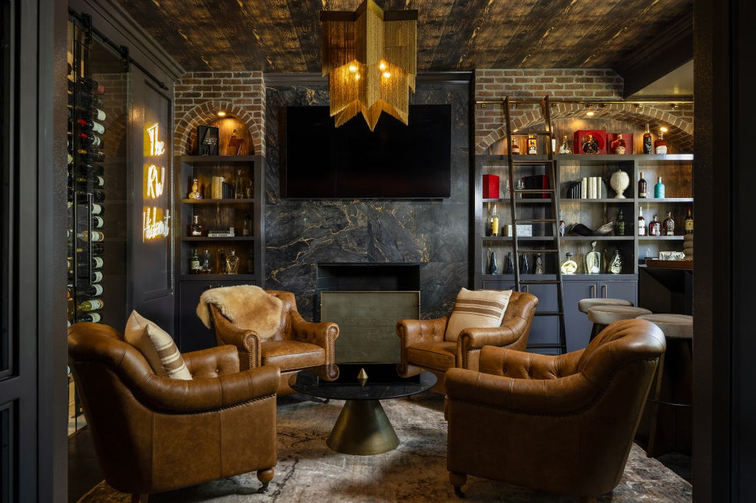 Whiskey Tasting Room Design in Coto de Caza