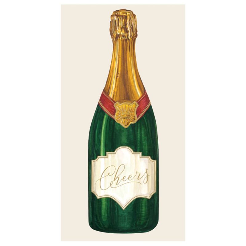 Champagne Guest Napkin Pack of 16 by Hester & Cook