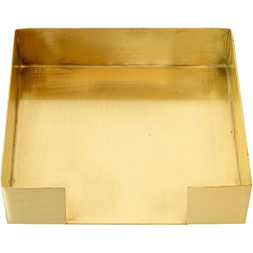 Hester and Cook Cocktail Napkin Holder - Brass by Hester & Cook
