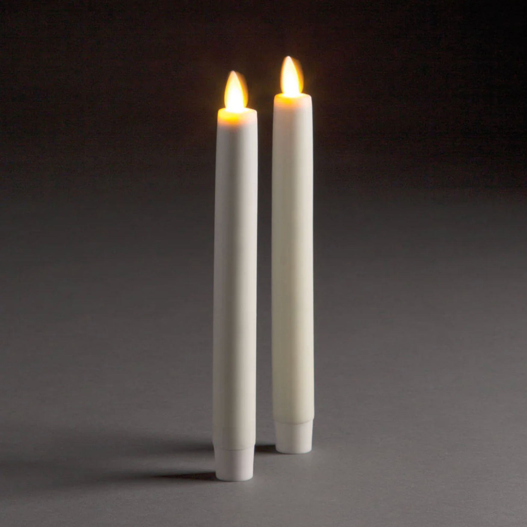 Lightli Moving Flame Indoor Taper Candles – Set of 2 10.5" by Napa Home & Garden