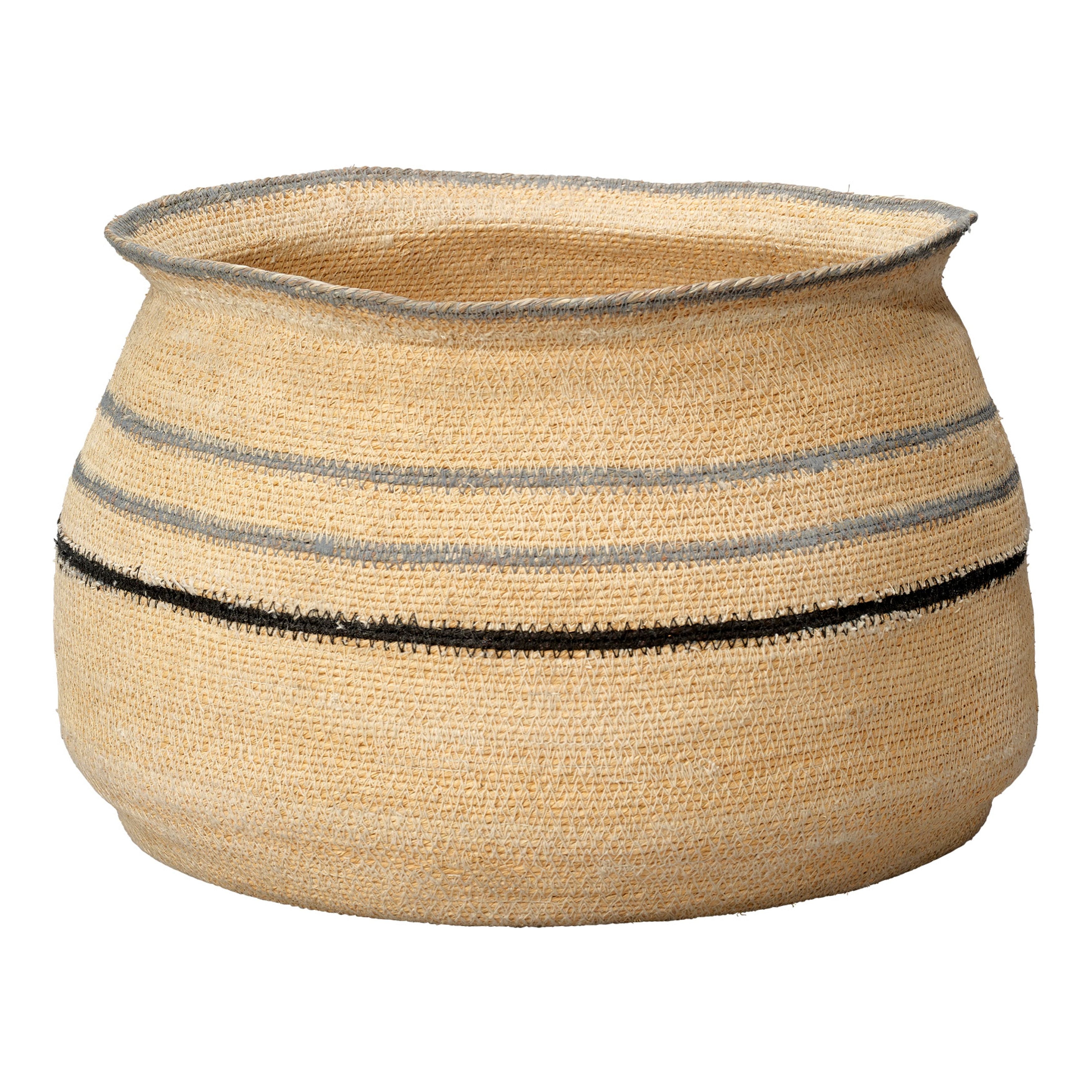 Caterpillar Seagrass Basket by Jamie Young