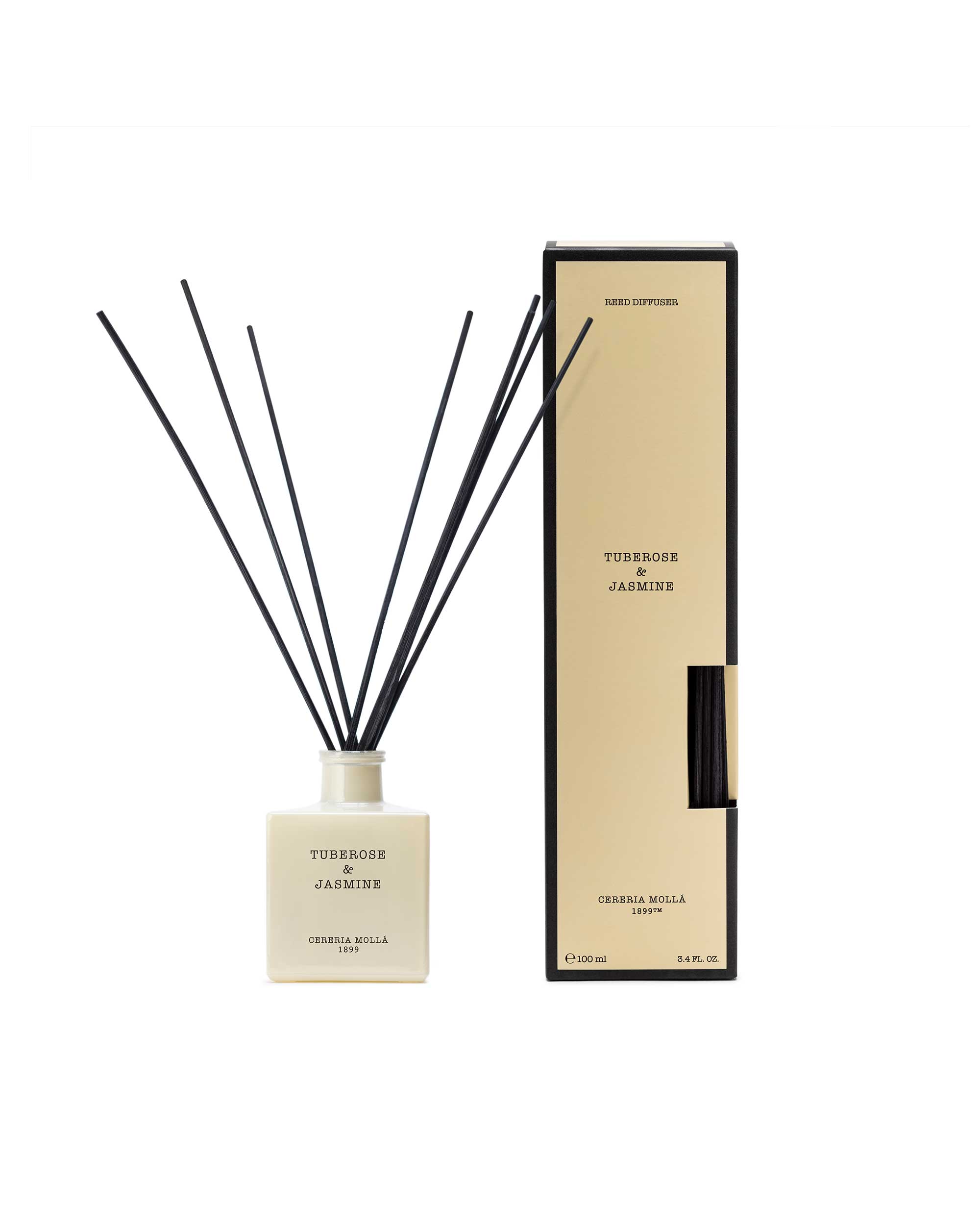 Tuberose & Jasmine Ivory Diffuser by Cereria Molla