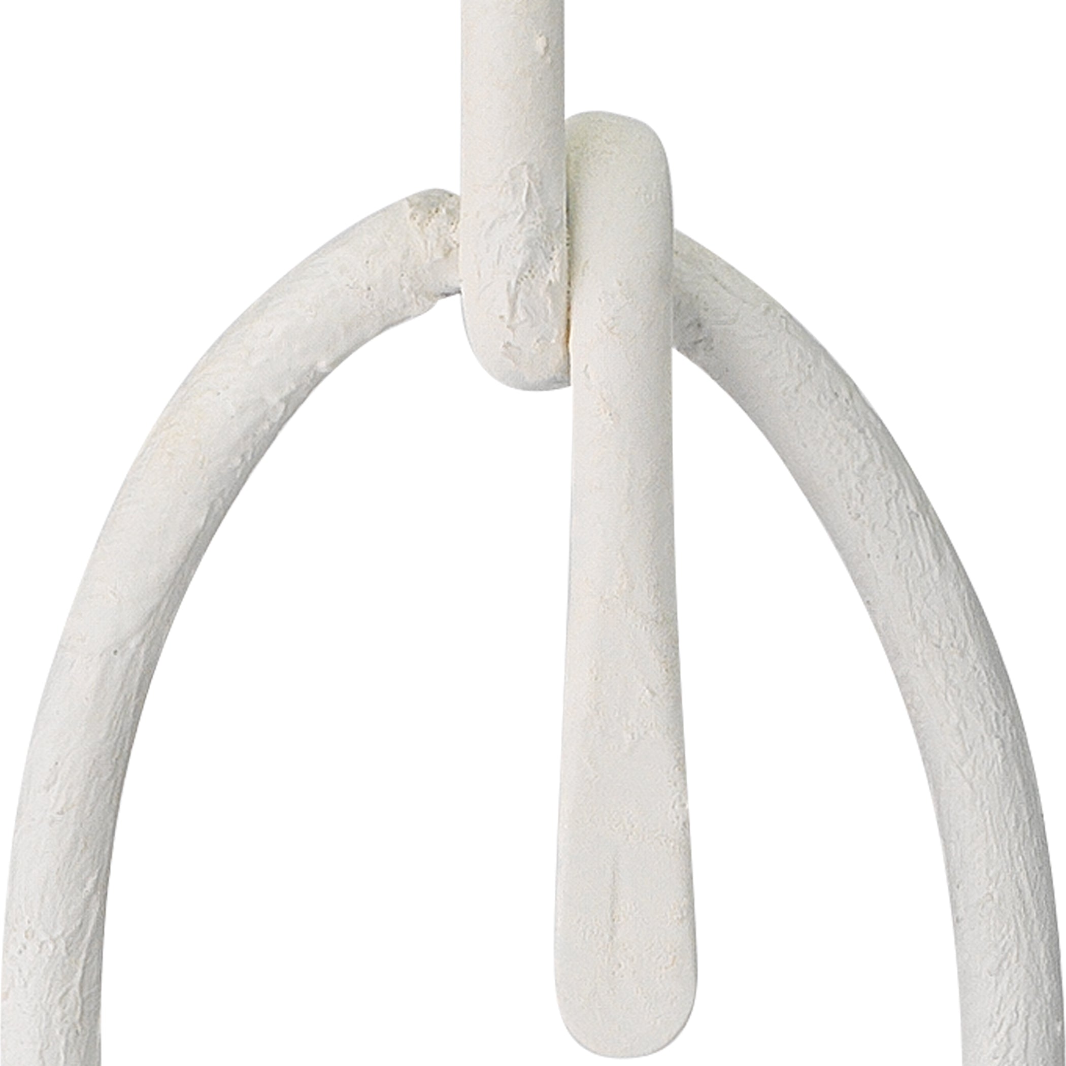 Knot 1-Light Floor Lamp, White by Jamie Young