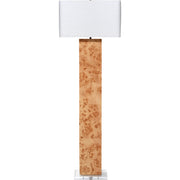 Parallel Burl Wood Floor Lamp by Jamie Young