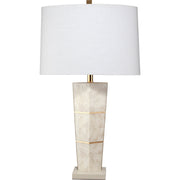 Spectacle Table Lamp with Linen Shade, Grey by Jamie Young