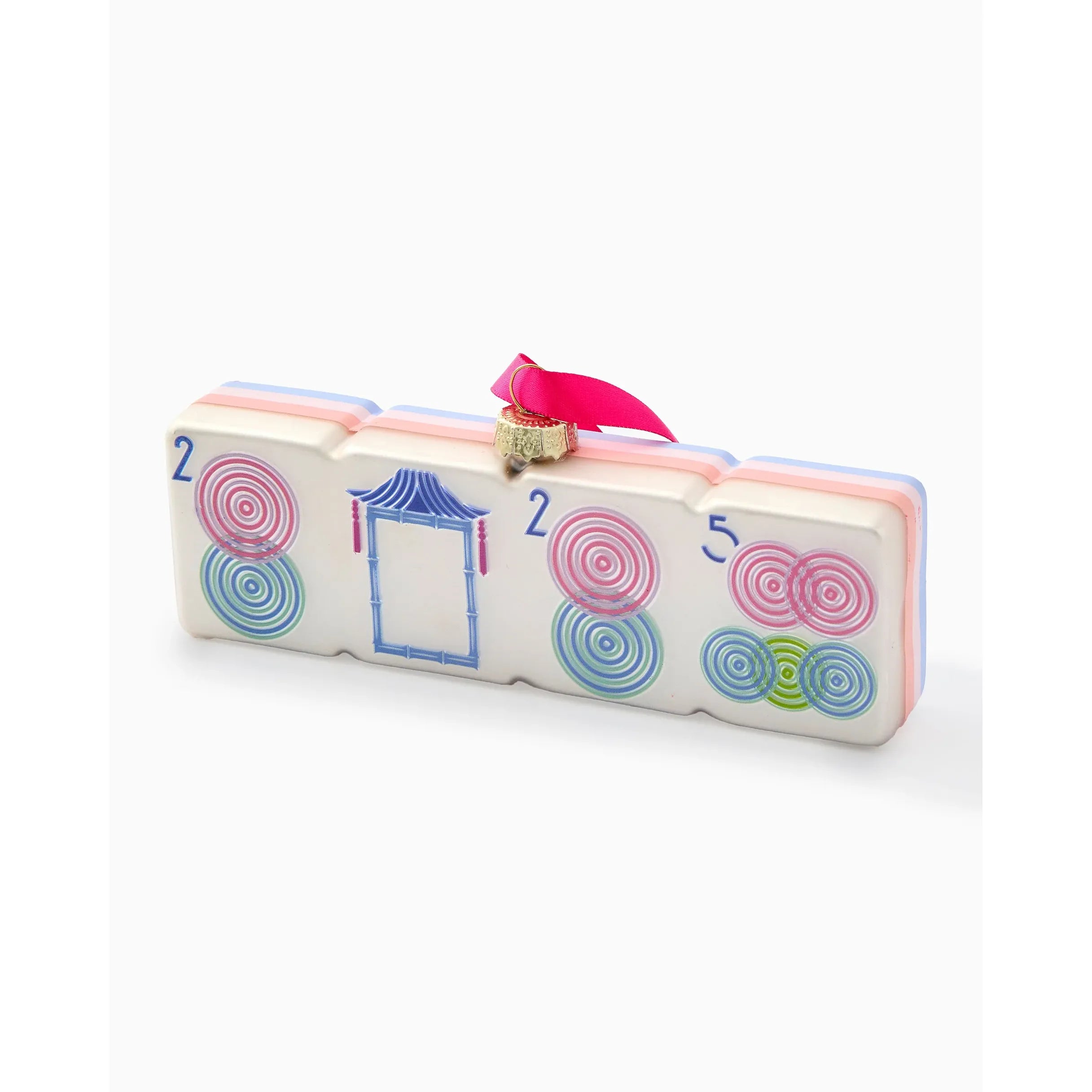 2025 Luminaire Mahjong Ornament by Oh My Mahjong