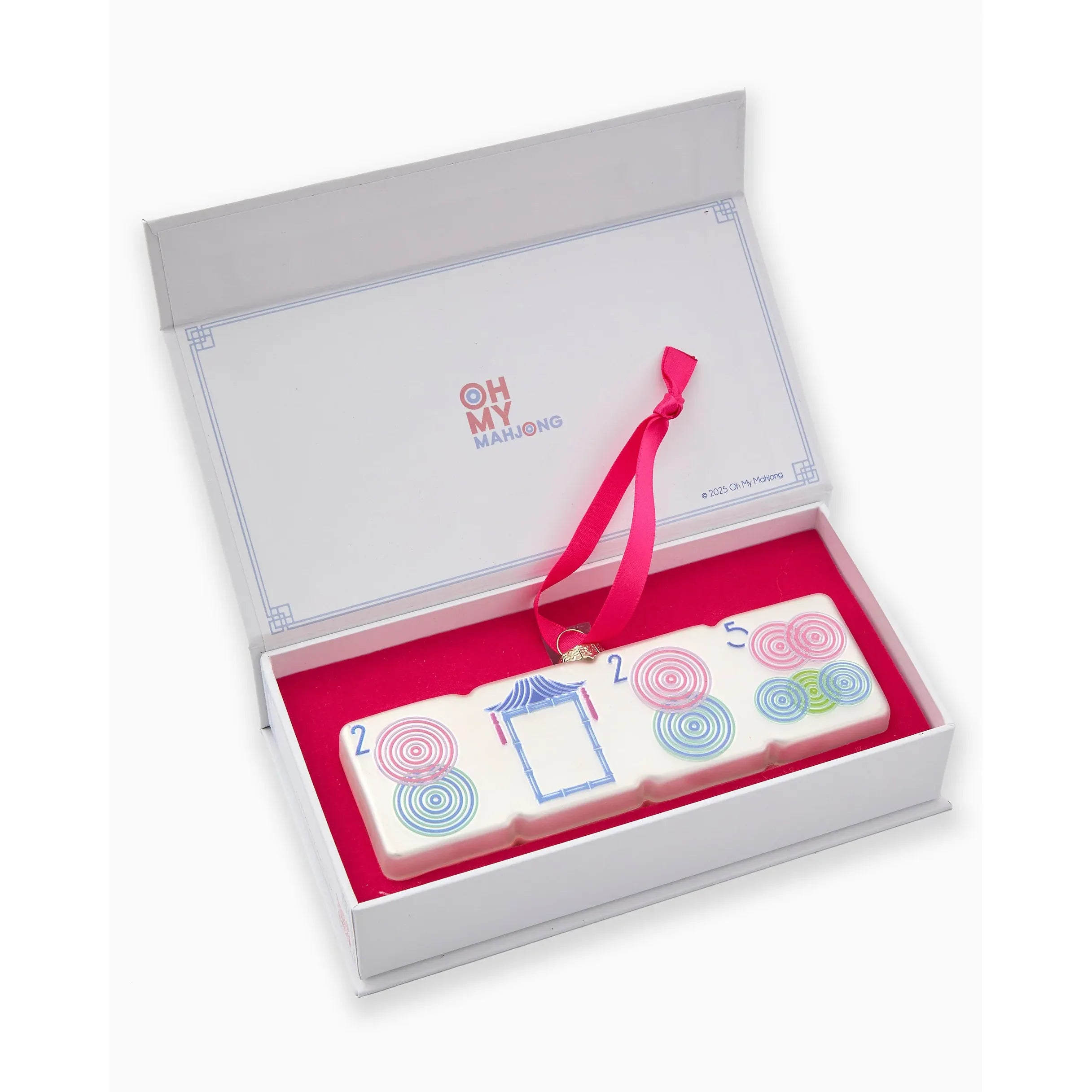 2025 Luminaire Mahjong Ornament by Oh My Mahjong