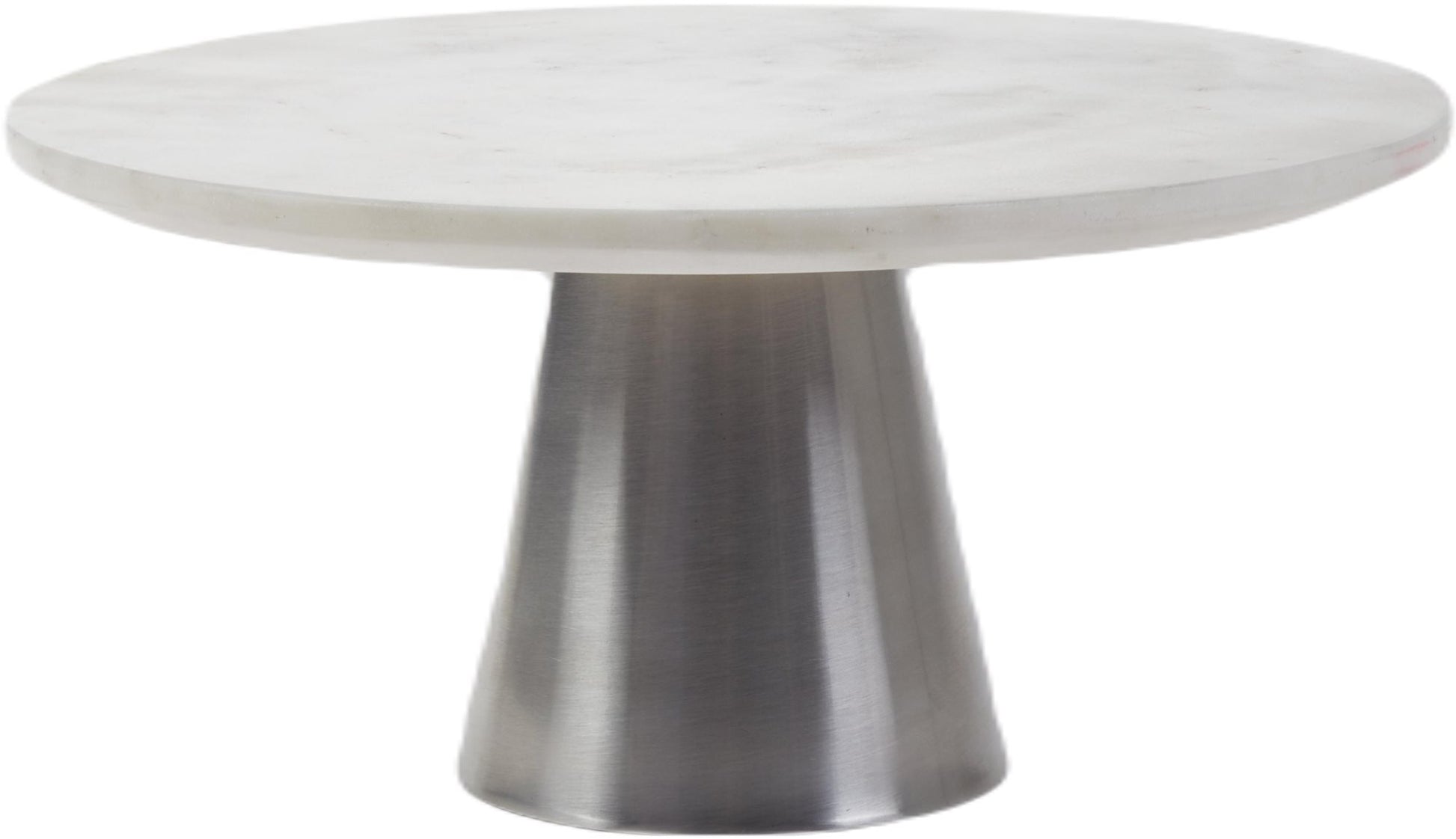 Pedestal Marble Serving Platter by Tableau