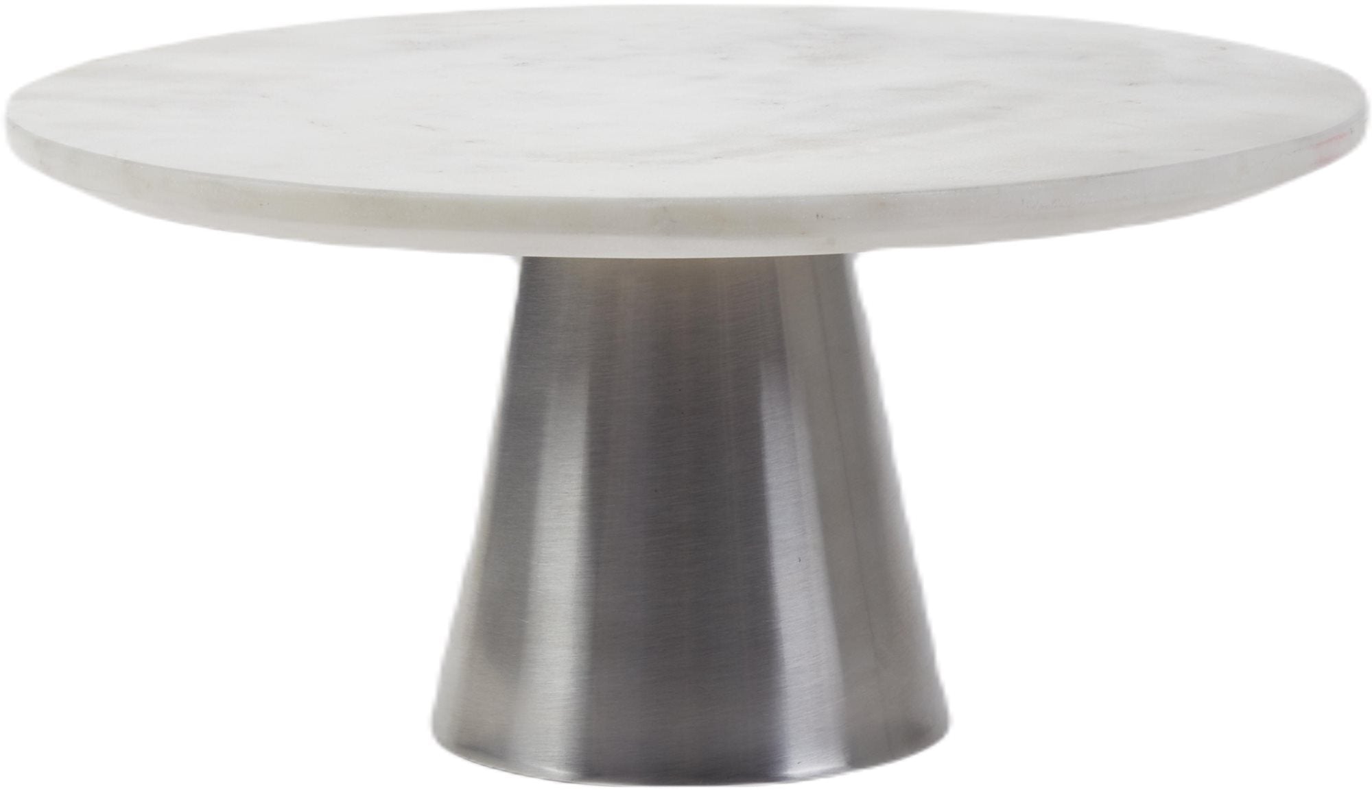 Pedestal Marble Serving Platter by Tableau