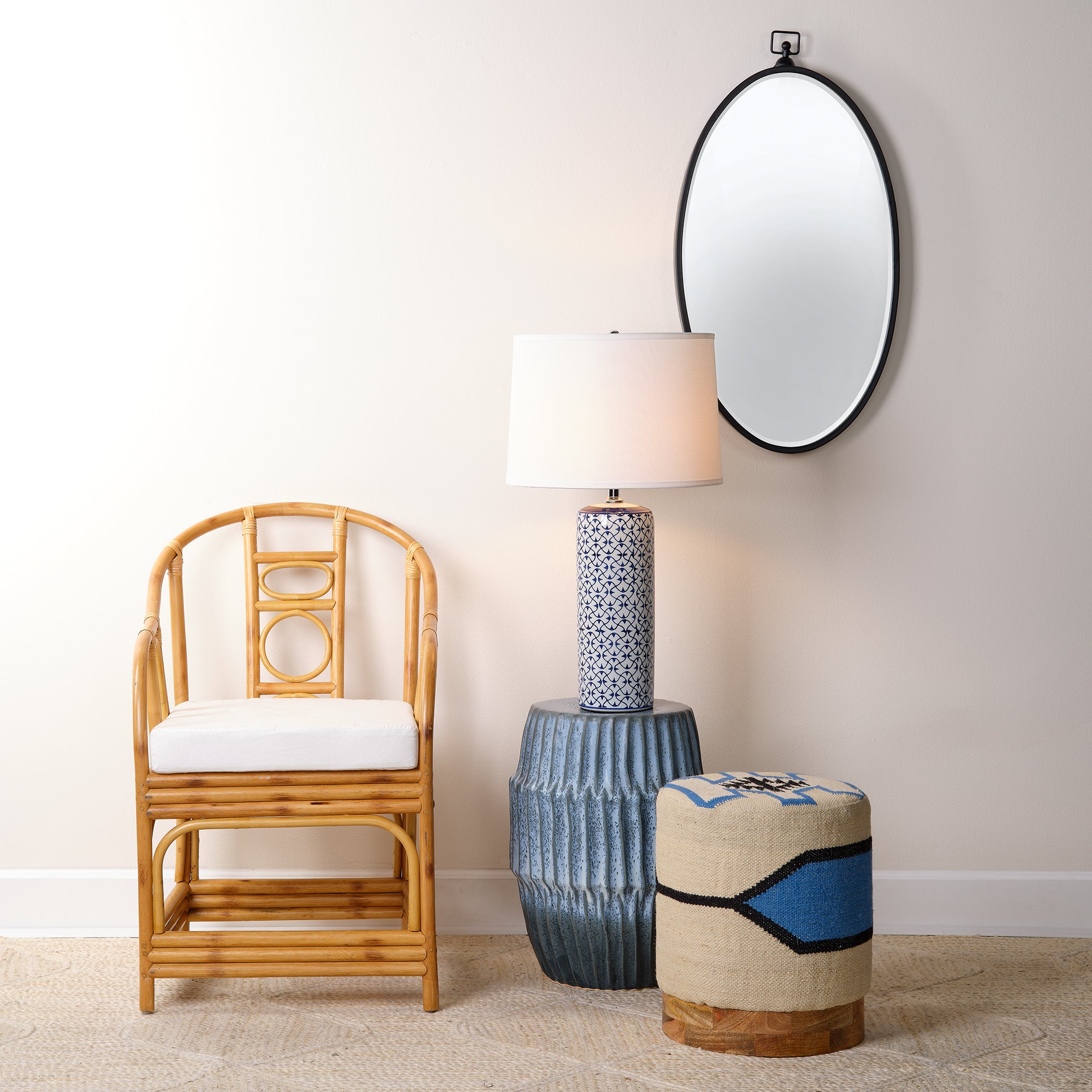 Algae Ceramic Indoor/Outdoor Side Table by Jamie Young