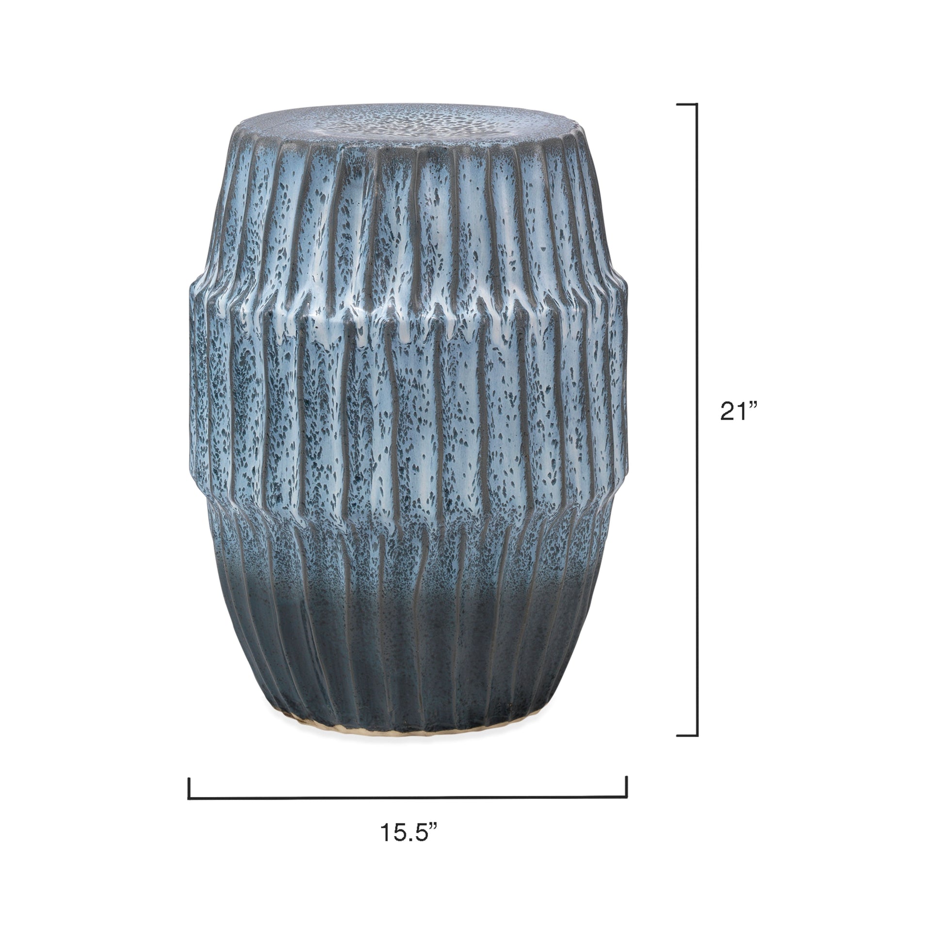 Algae Ceramic Indoor/Outdoor Side Table by Jamie Young