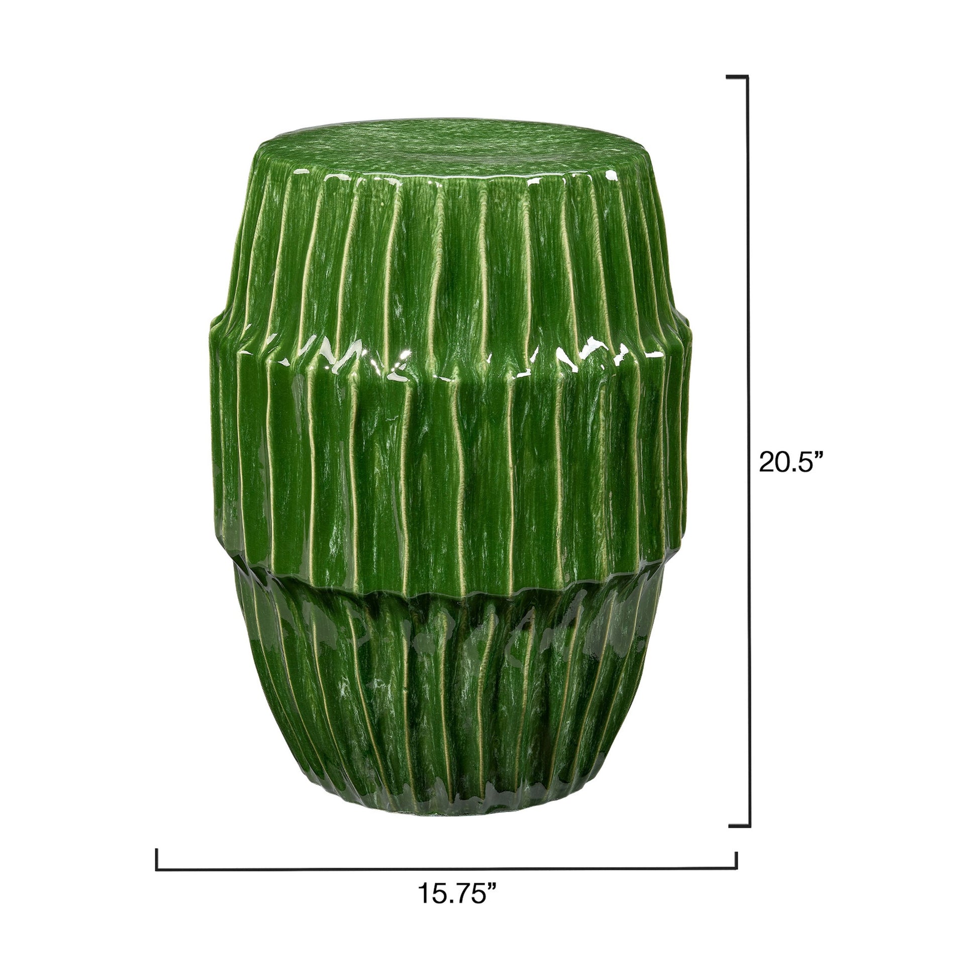 Algae Ceramic Indoor/Outdoor Side Table by Jamie Young