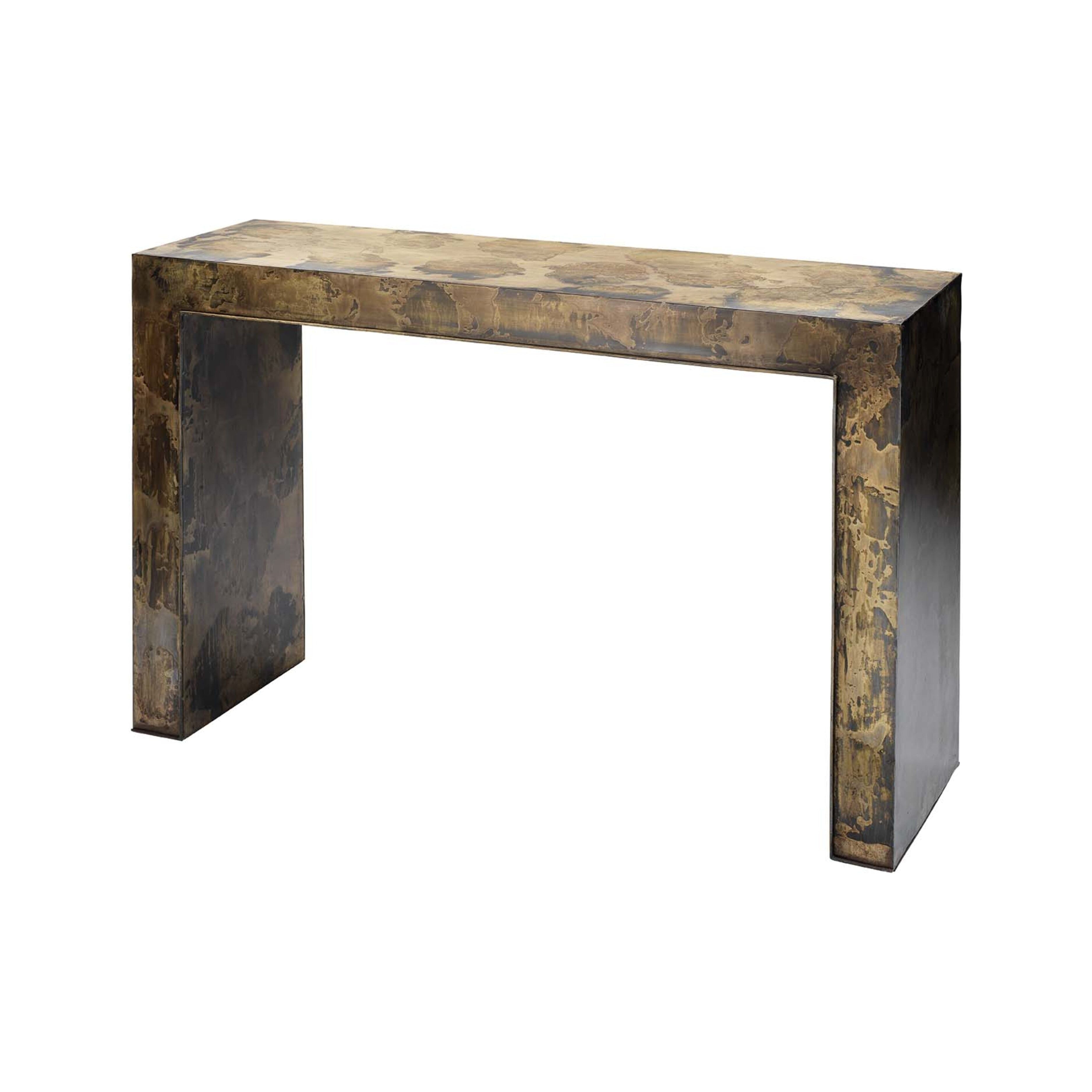 Charlemagne Acid Wash Console Table by Jamie Young