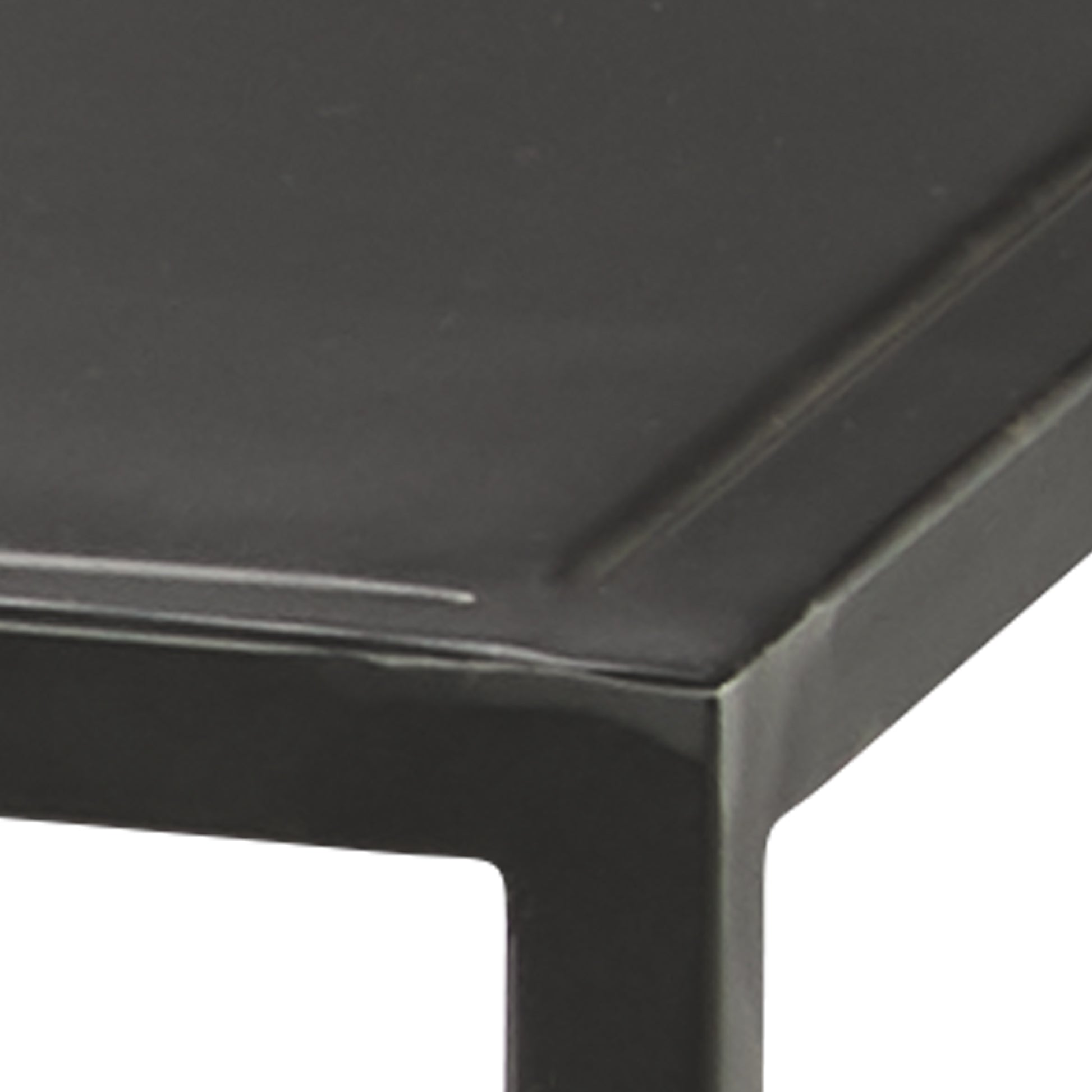 Element Shelved Console Iron Table by Jamie Young
