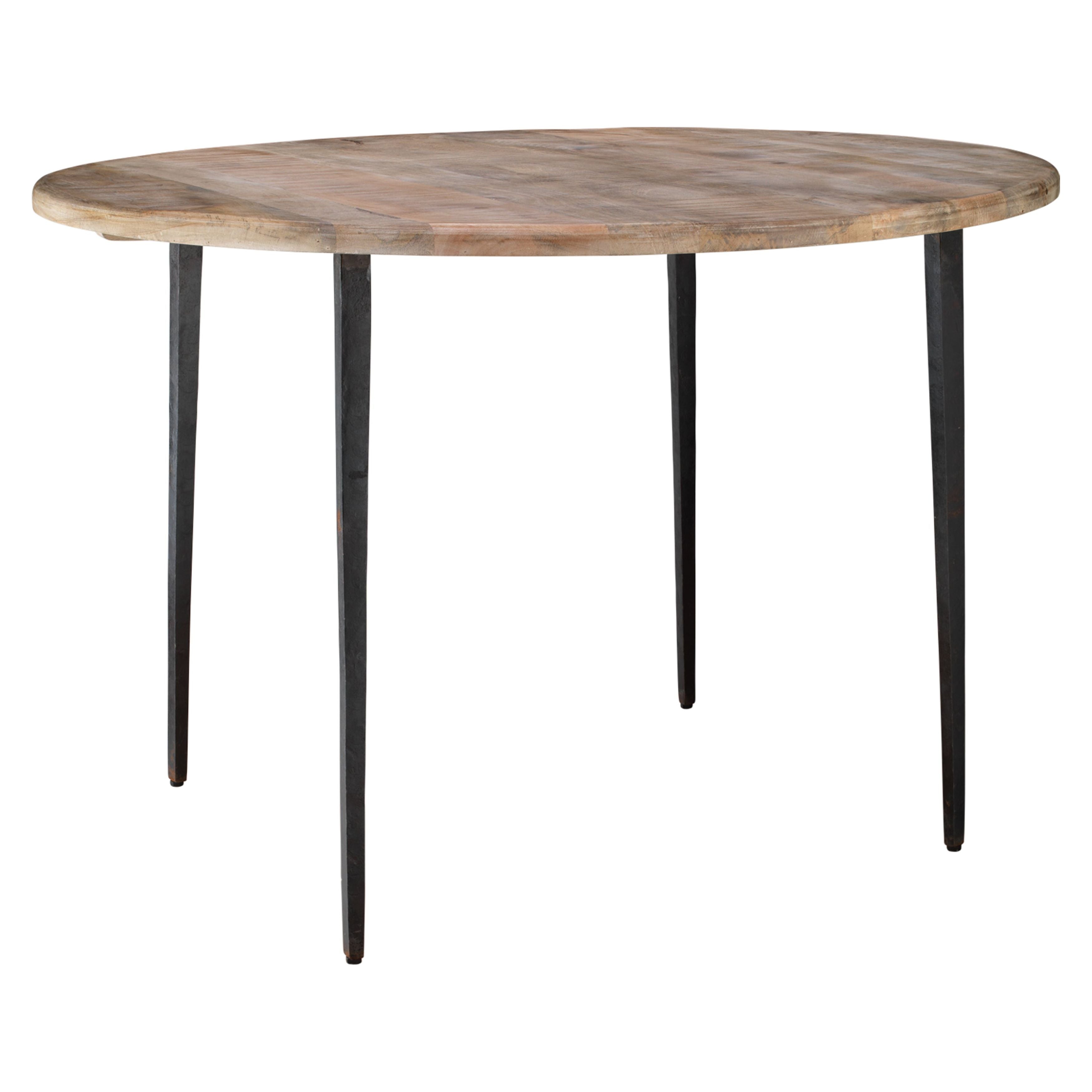 Farmhouse Wood Bistro Table, Natural
