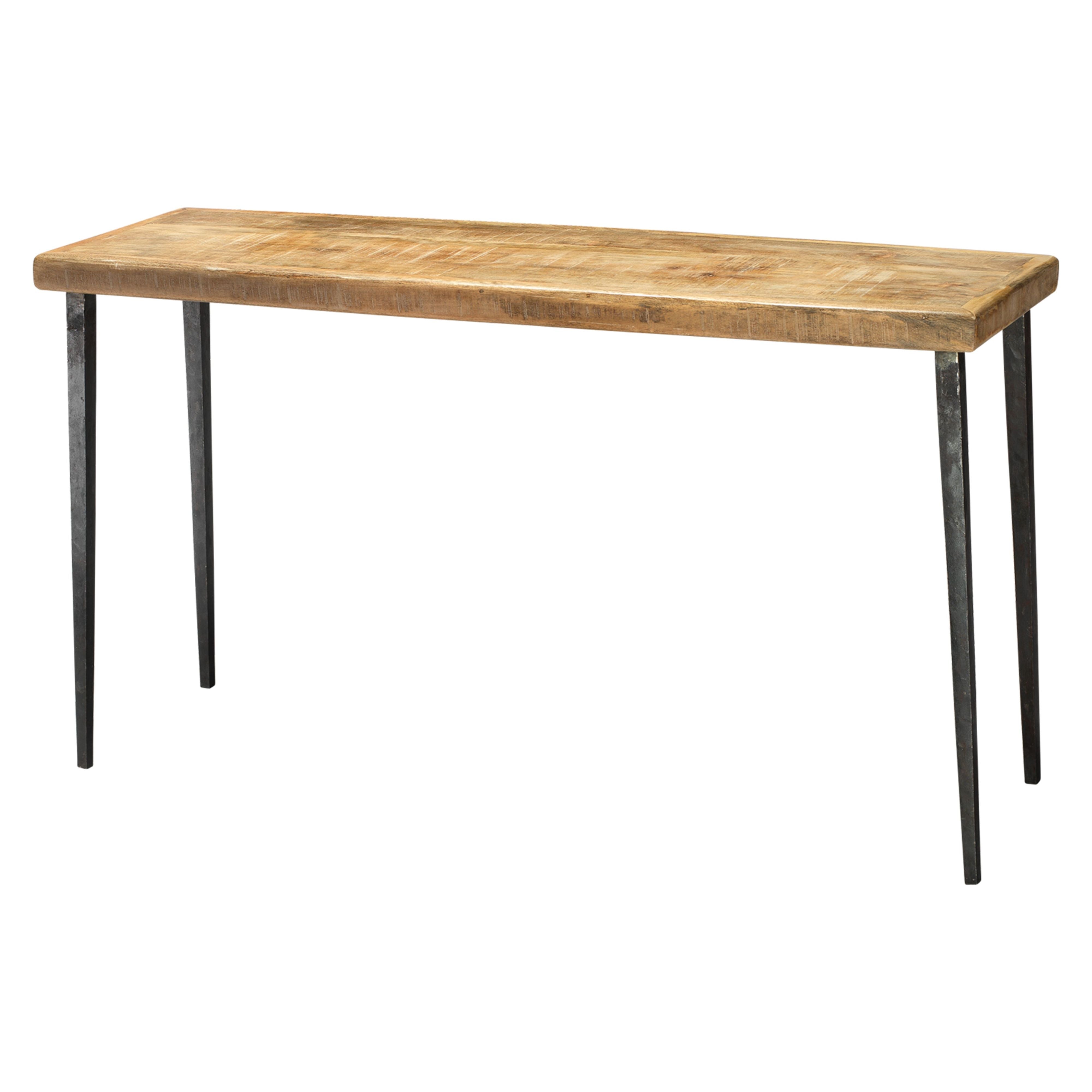 Farmhouse Wood Console Table, Natural by Jamie Young