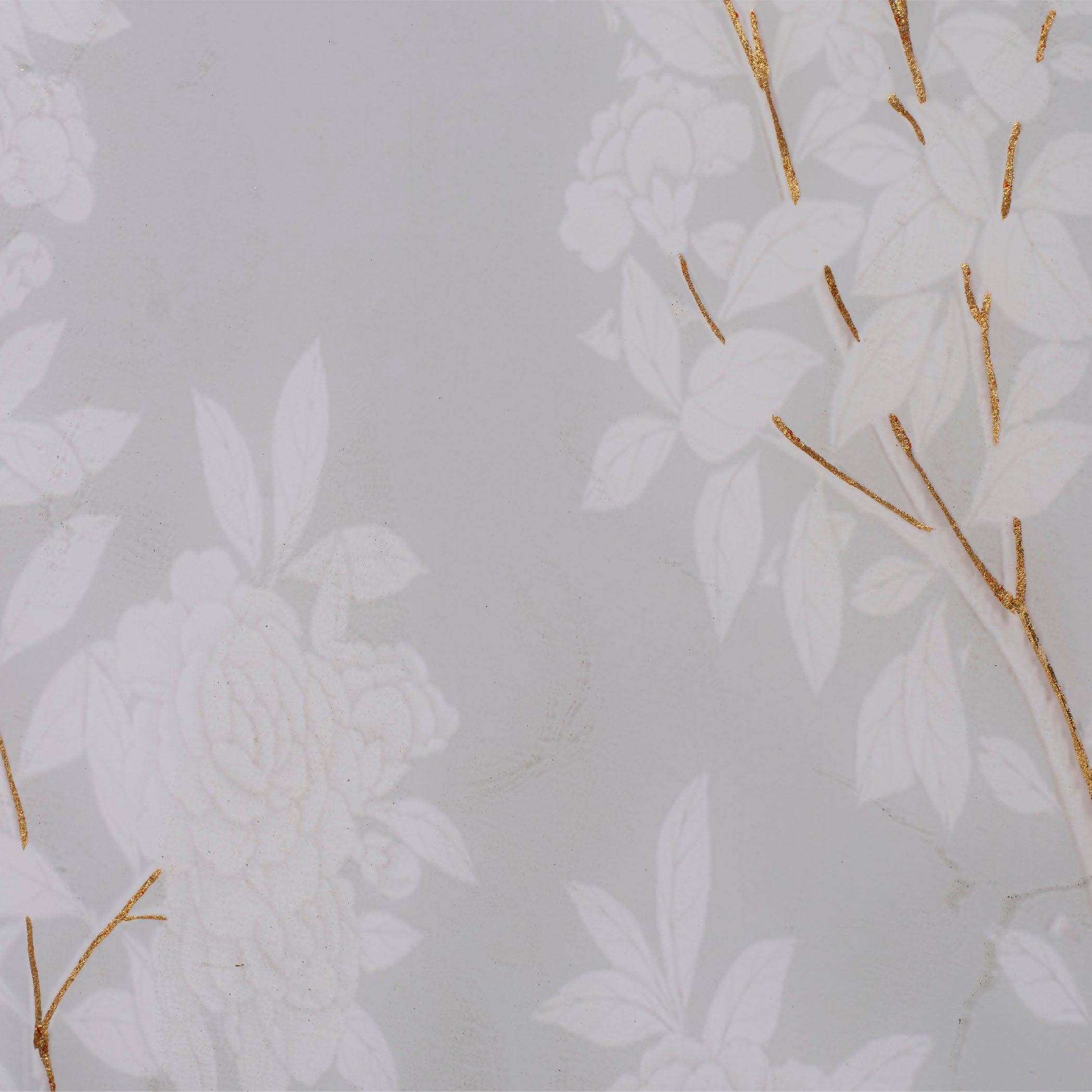 Garland Floral Accent Side Table, Dove by Jamie Young