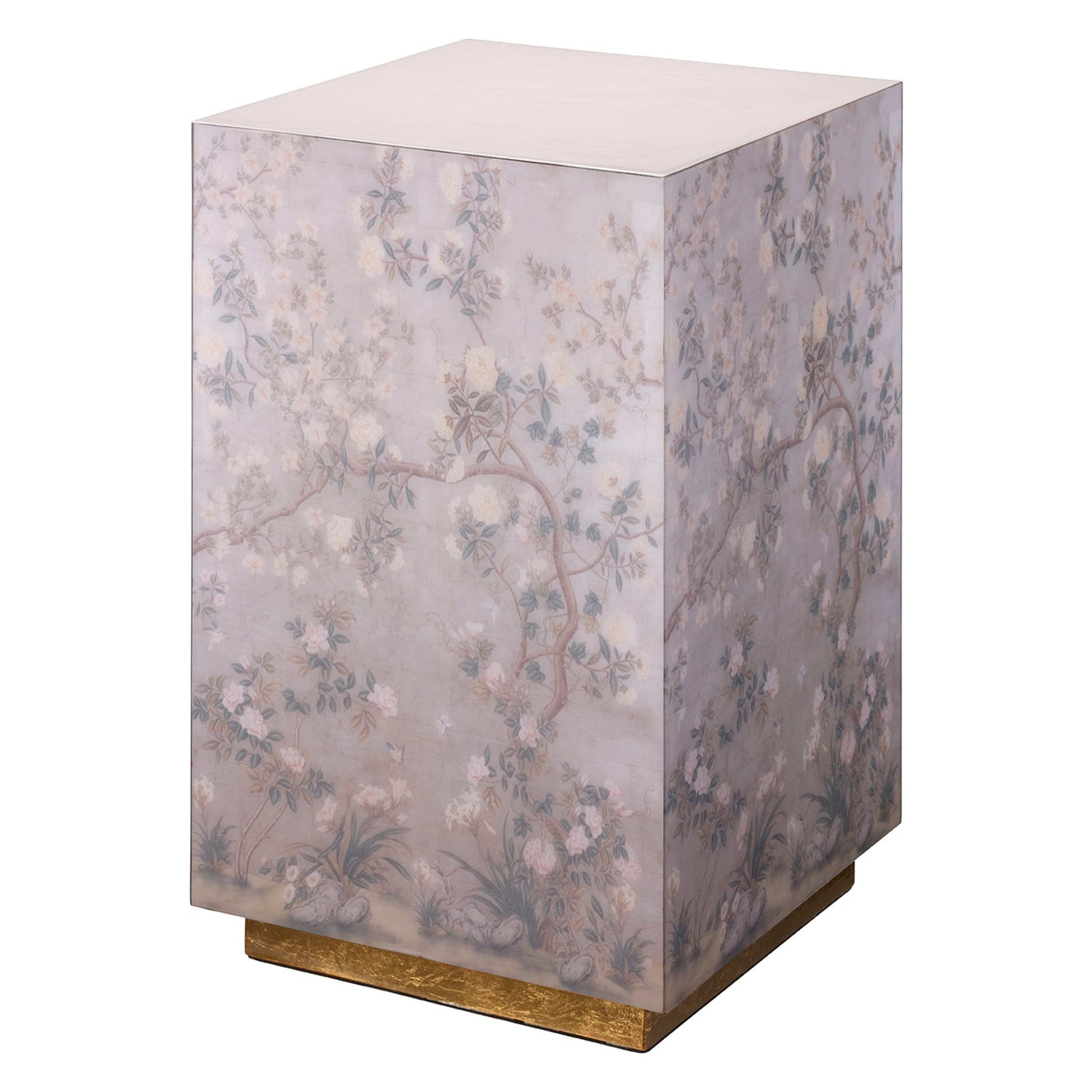 Garland Floral Accent Side Table, Lavender by Jamie Young