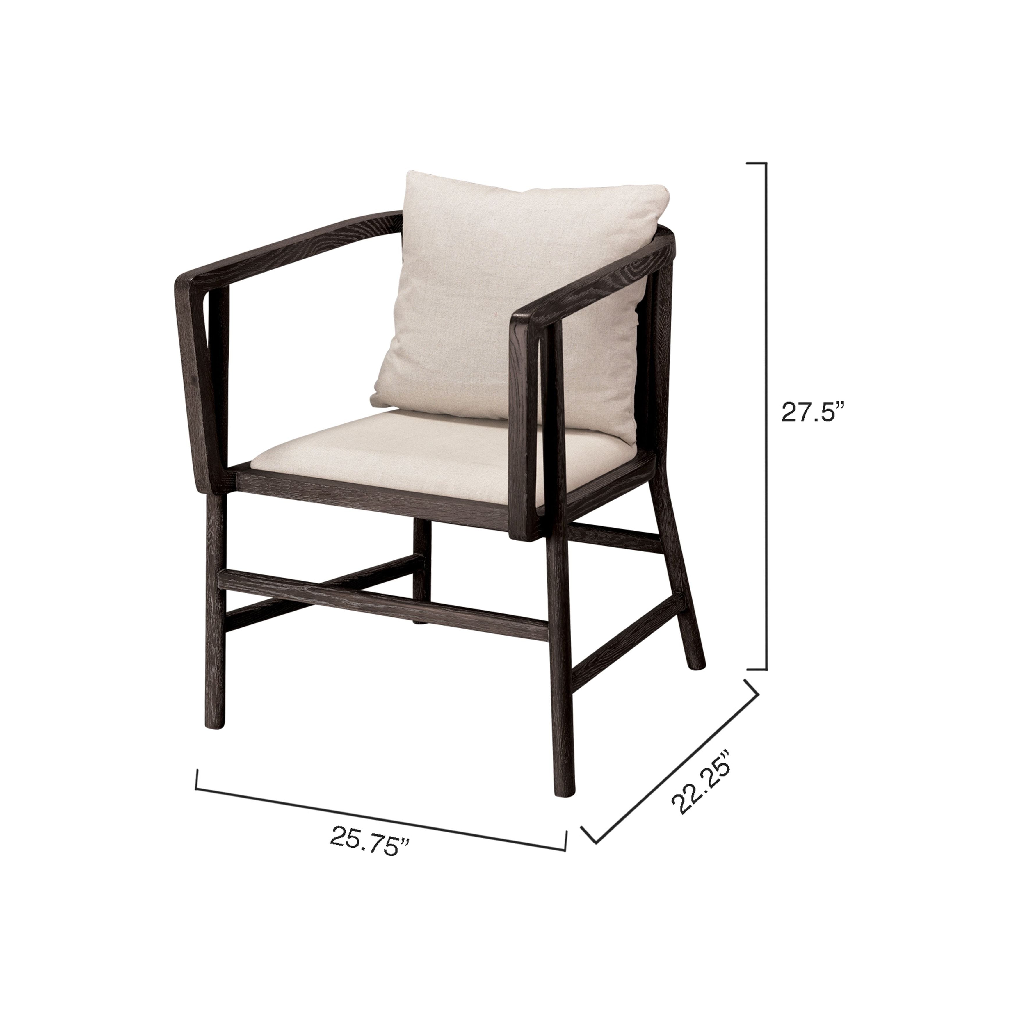 Grayson Wood Arm Chair by Jamie Young