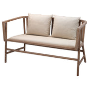 Grayson Wood Settee by Jamie Young