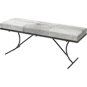 Kai Hide Bench by Jamie Young