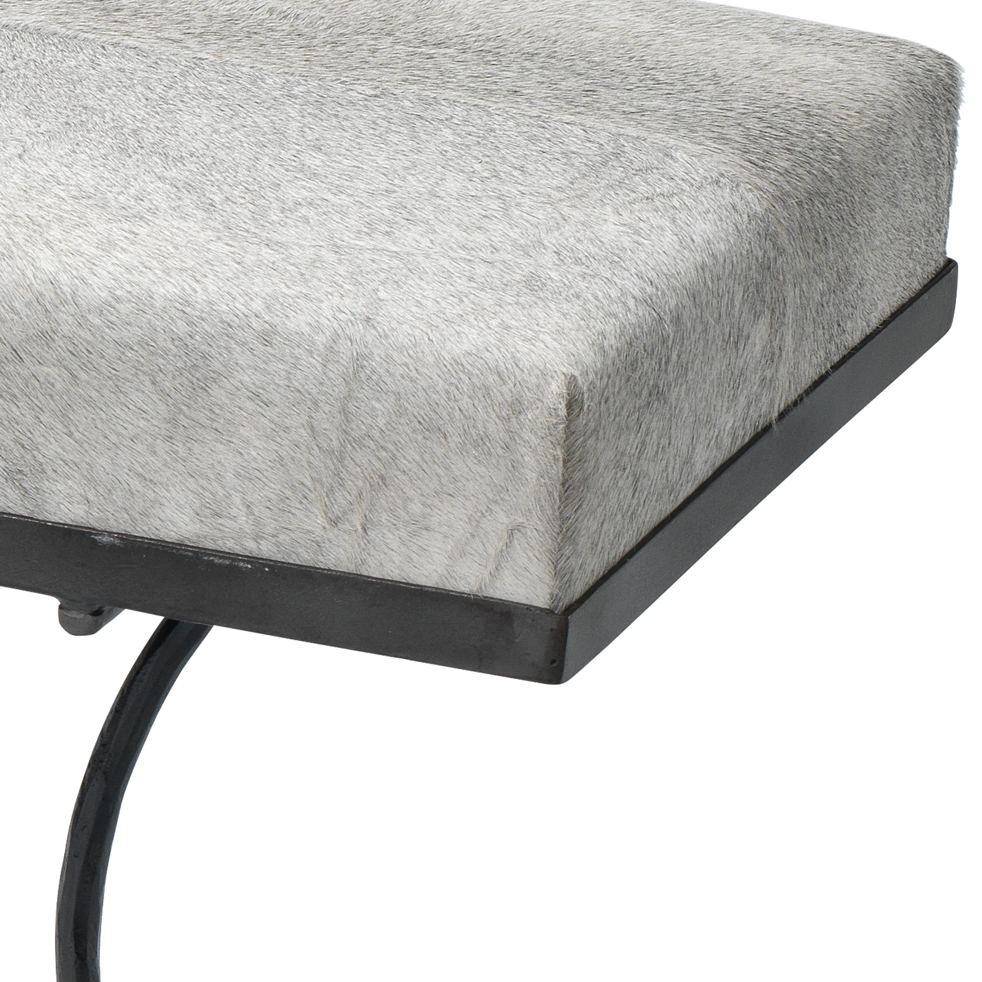 Kai Hide Bench by Jamie Young
