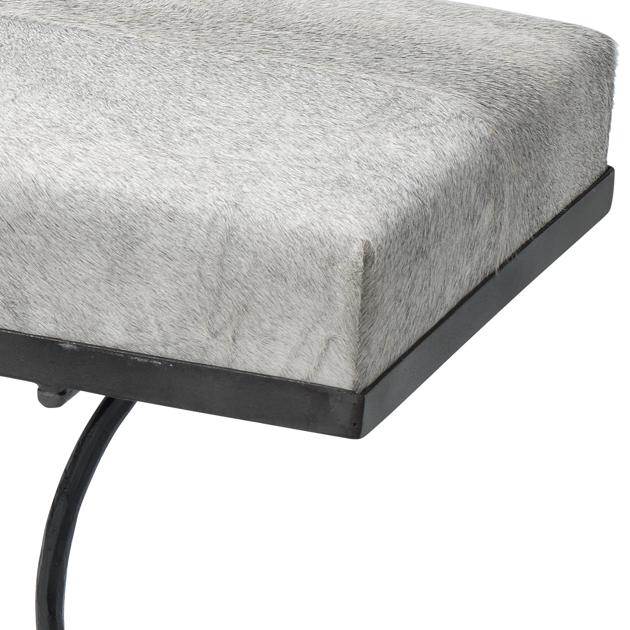 Kai Hide Bench by Jamie Young