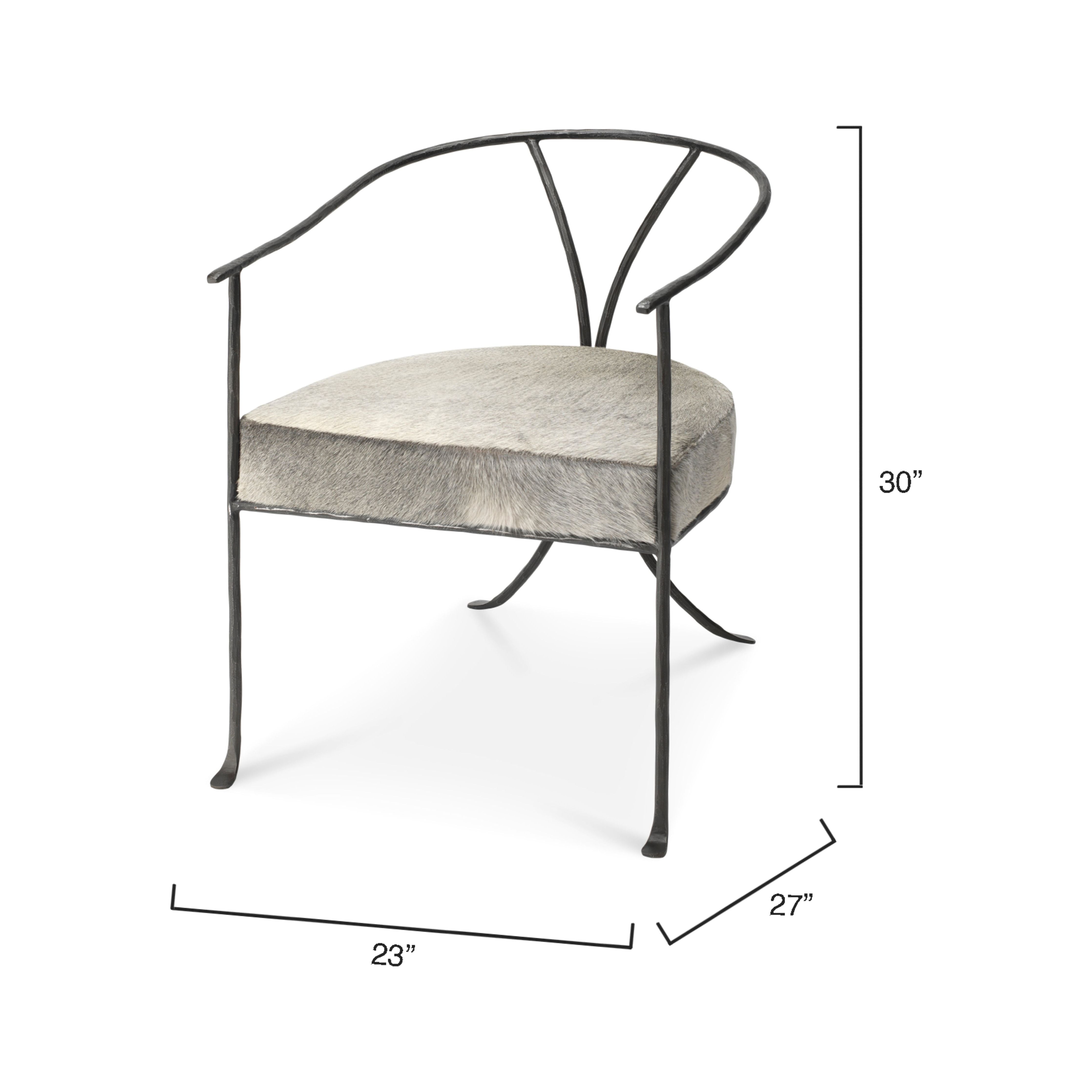 Kai Hide Chair by Jamie Young