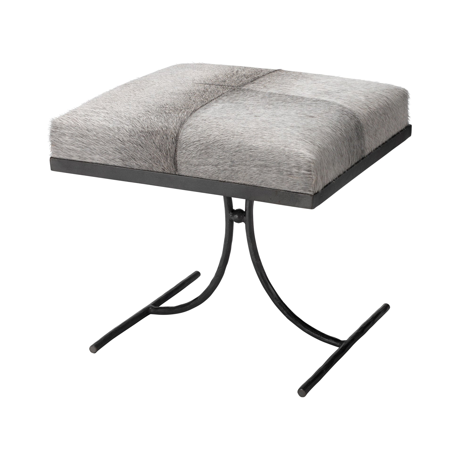 Kai Hide Stool by Jamie Young