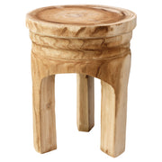 Mesa Natural Wood Side Table by Jamie Young